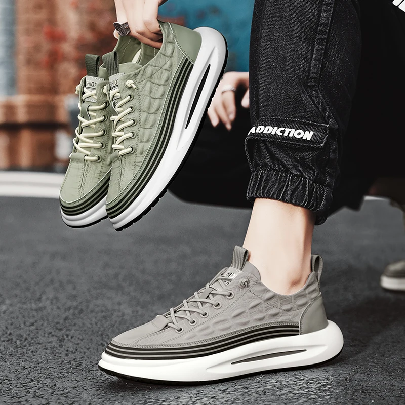 Men Casual Shoes Original Fashion Sneakers Male Thick Sole Platform Sports Shoes for Men All Brands Free Shipping Gym Trainers