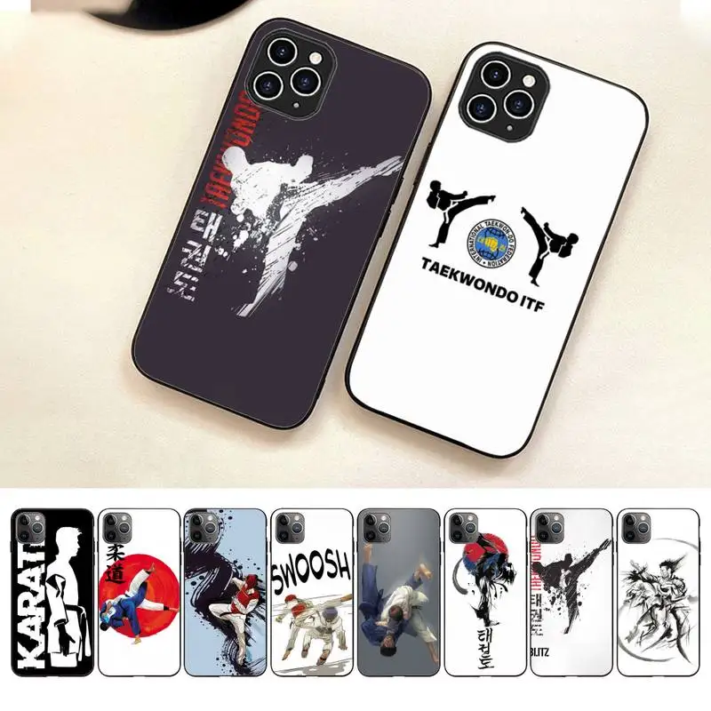 

Korean Taekwondo Phone Case For Iphone 7 8 Plus X Xr Xs 11 12 13 14 Se2020 Mini Pro Max Case