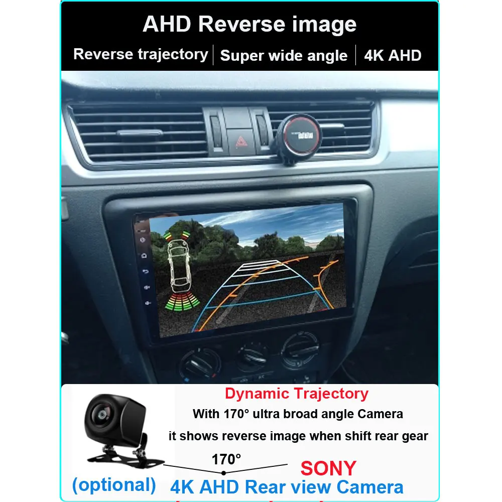 Автомагнитола 2 Din на Android 11 для Skoda Rapid Spaceback Hatchback Saloon 2014-2017 мультимедийный