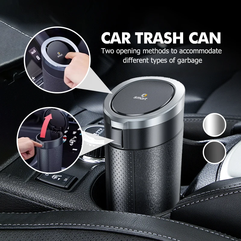 Фото Автомобильный мусорный контейнер для Smart Fortwo Forfour 451 453 450 452 454 Roadster Coupe №1