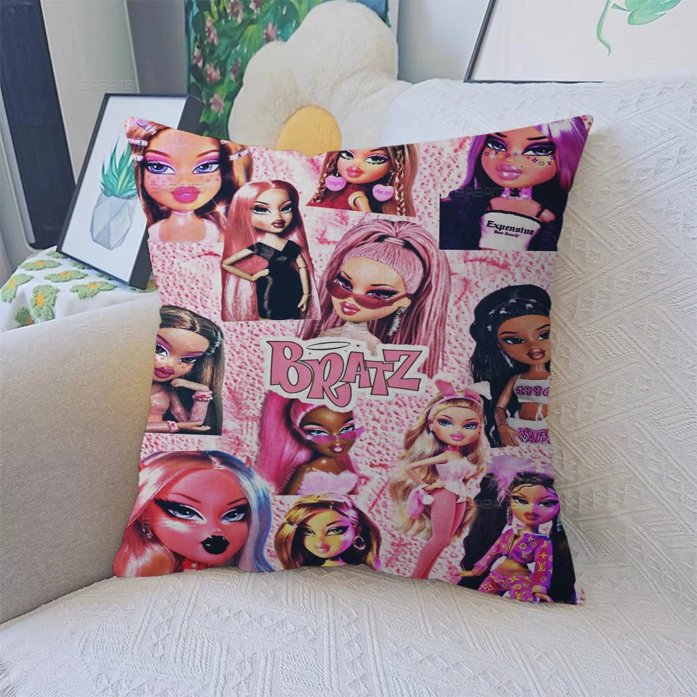 Прекрасная подушка D-Doll-Bratzes аниме-подушка диван-кровать чехол для подушки 45x45 см