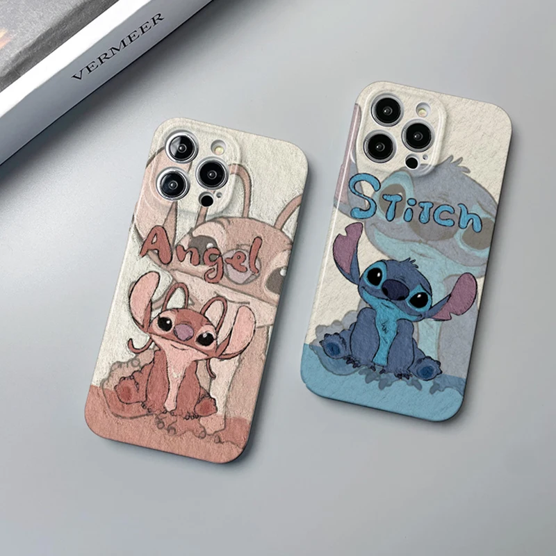 

Disney stitch couple Cartoon For Samsung S23 S22 Plus Ultra A13 A11 A12 A14 A21S A22 A23 A34 A53 A54 A73 Feilin Phone Case