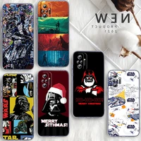 christmas star wars for xiaomi poco x3 redmi note 11s 11 11t 10 10s 9 9t 9s 8 8t pro 5g 7 5 4x transparent phone case