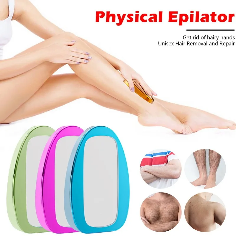

Upgraded Physical Hair Removal Crystal Hair Remover Eraser Painless Epilator Easy Cleaning Reusable Body Depilation Beauty Tools