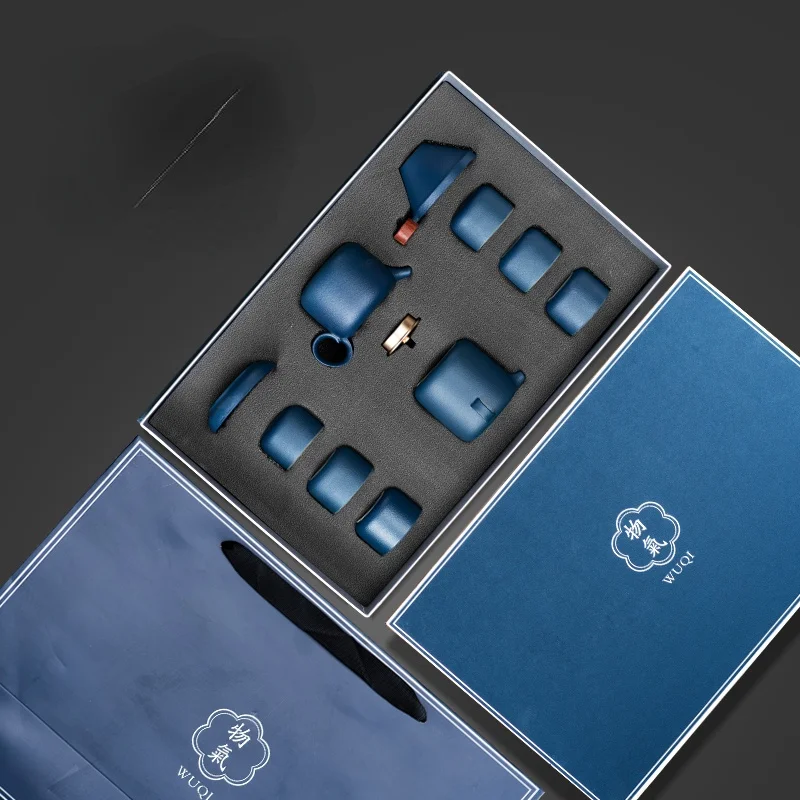 

Portable Travel Tea Set Modern Party 6 Persons Mug Teapot Chinese Tea Set Services Coffee Cup Kung Fu Juego De Te Mug Teapot