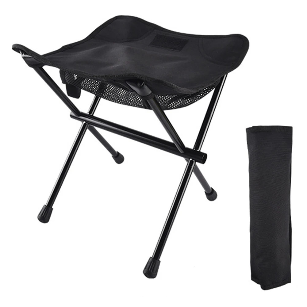 

Компактный складной стул для отдыха на природе, походов и рыбалки с сумкой для хранения, грузоподъемность 100 кг, складной и легкий