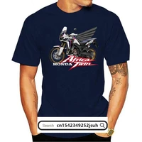 hot sale japanese motorcycle motorrad africa twin tricolor hobby fan 2021 casual stylish retro t shirt 100 cotton