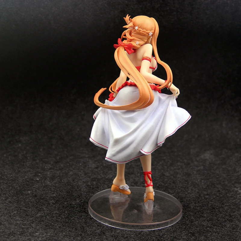 Аниме украшения 21 см купальник Yuuki меч асуны Art Online Asuna Mizugi Ver. Масштаб 1/7 ПВХ