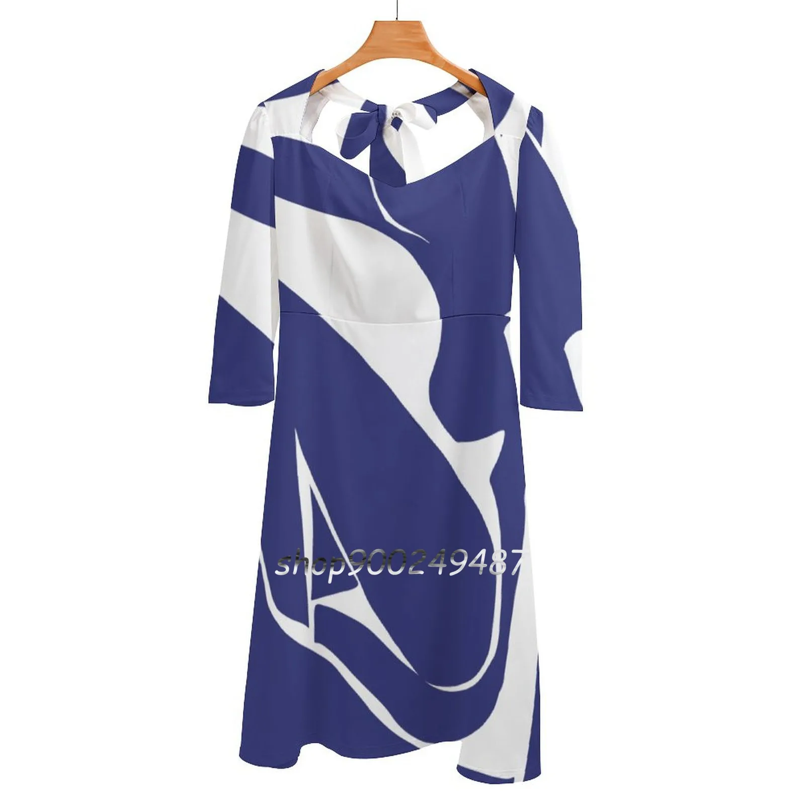 

Matisse Cut Out Figure #1 Evening Party Dresses Midi Sexy Dress Female Sweet One Piece Dress Korean Abstract Art Minimal Art