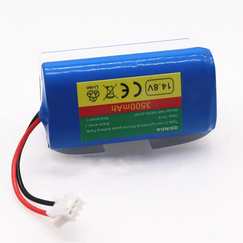 

2021 New 14.8V 3500mAh robot Vacuum Cleaner Battery Pack replacement for chuwi ilife v7 V7S Pro Robotic Sweeper