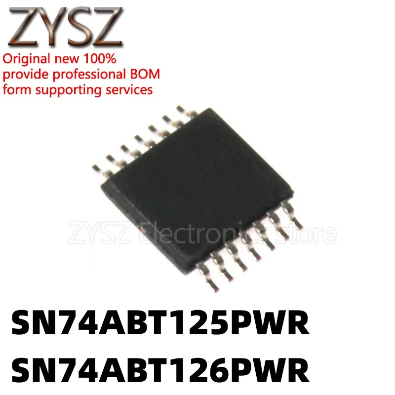 1 шт. SN74ABT125/126 PW/PWR трафаретная печать AB125 AB126 пластырь TSSOP14