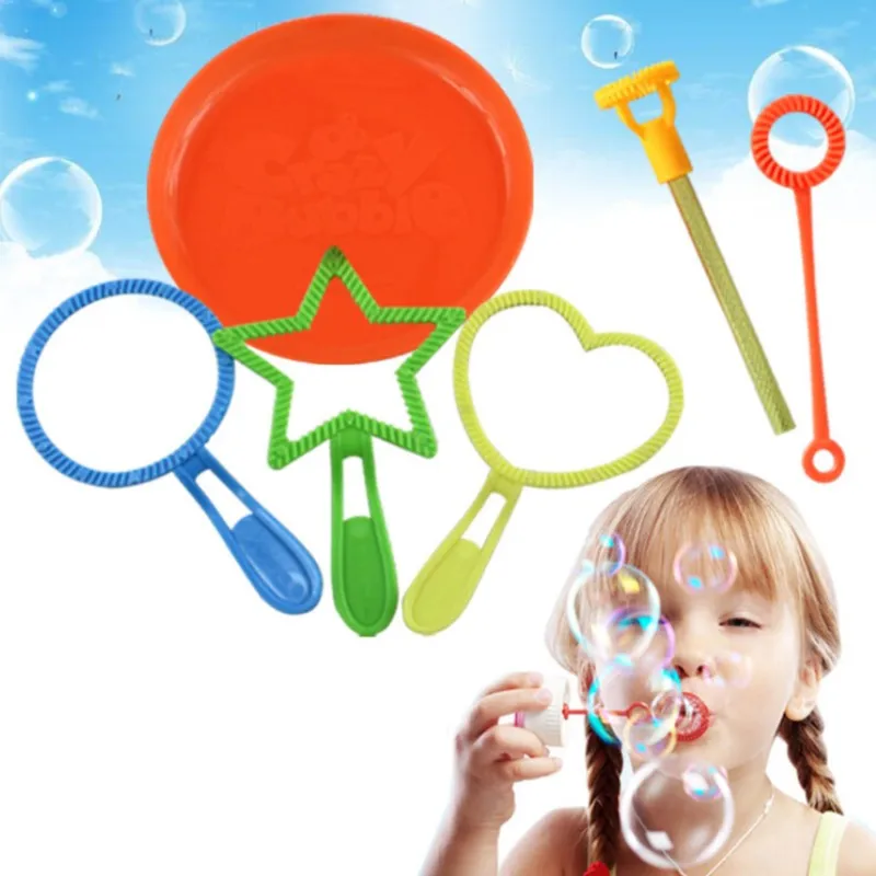 

Boys Girls Education Toy Gifts Kids Blowing Bubble Bar Toys for Children Summer Outdoor Fun Games 2022 Soap Liquid Not Included