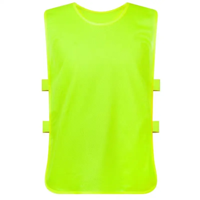 6/12PCS Soccer Vest Jerseys Sports Training Mesh Bibs Loose Soccer Football Basketball Cricket Volleyball Rugby Team Sport Vest