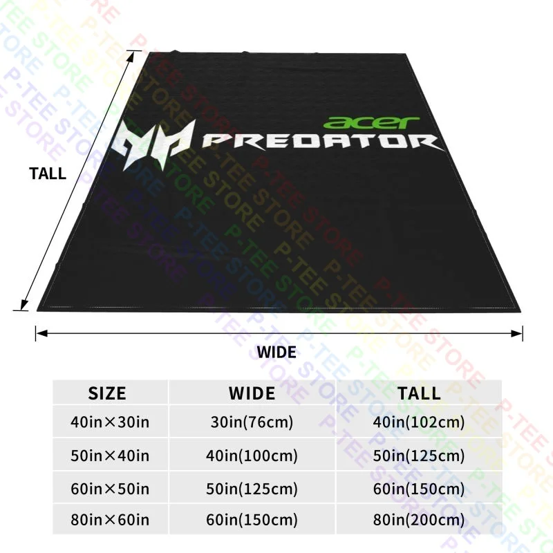 Игровое одеяло Acer Predator Nvidia Msi Intel Amd толстый диван-кровать высококачественное