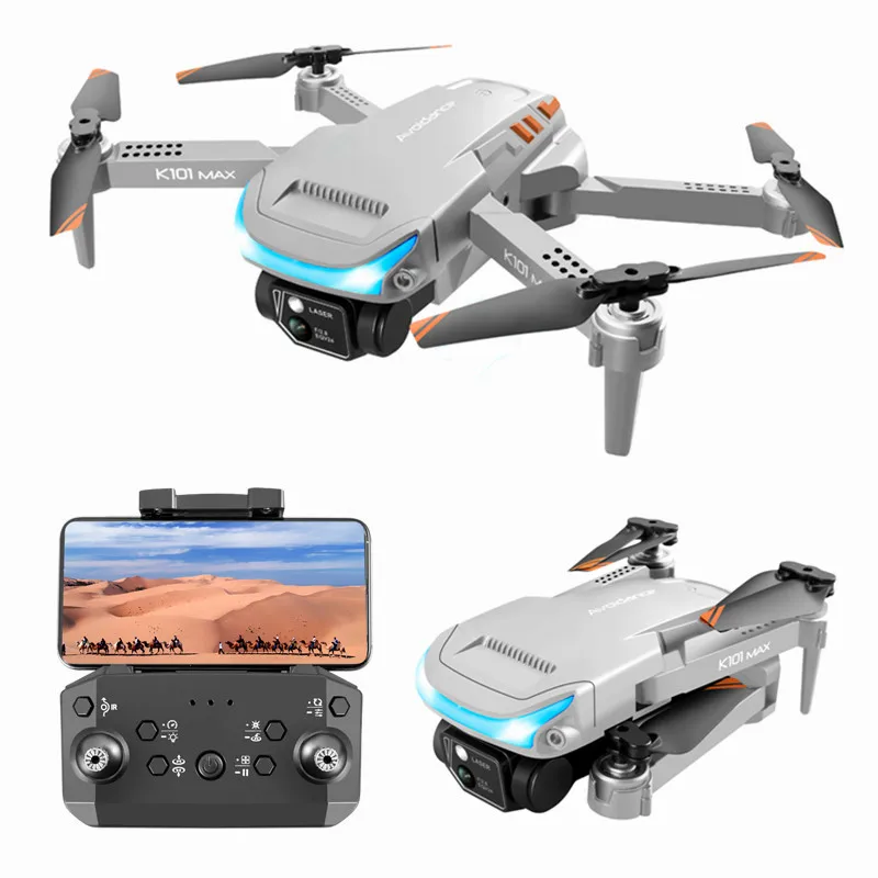 

Hot Sale Wholesale K101Max Dron 4K HD Dual Camera Optical Flow Obstacle Avoidance Rc Drones