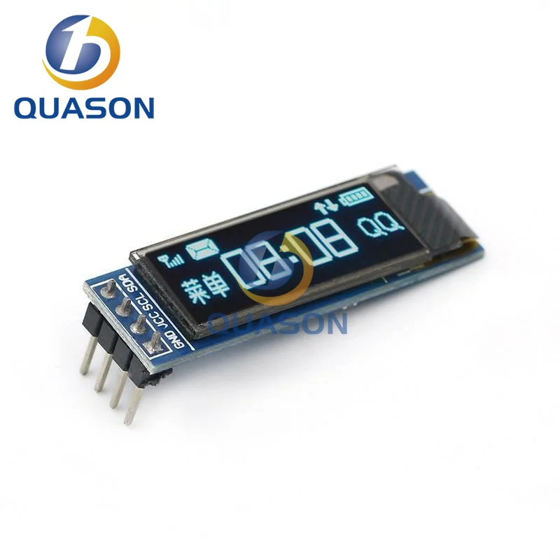 Светодиодный модуль O 0 91 дюйма белый/синий LED 128X32 ЖК светодиодный дисплей IIC для