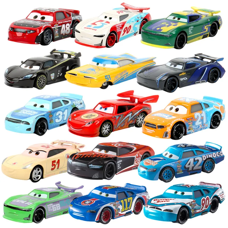 New Disney Pixar Car 3 Lightning McQueen Racing Family Jackson Storm Ramirez 1:55 Die Cast Metal Alloy Children’s Toy Car New Disney Pixar Car 3 Lightning McQueen Racing Family Jackson Storm Ramirez 1:55 Die Cast Metal Alloy Children’s Toy Car