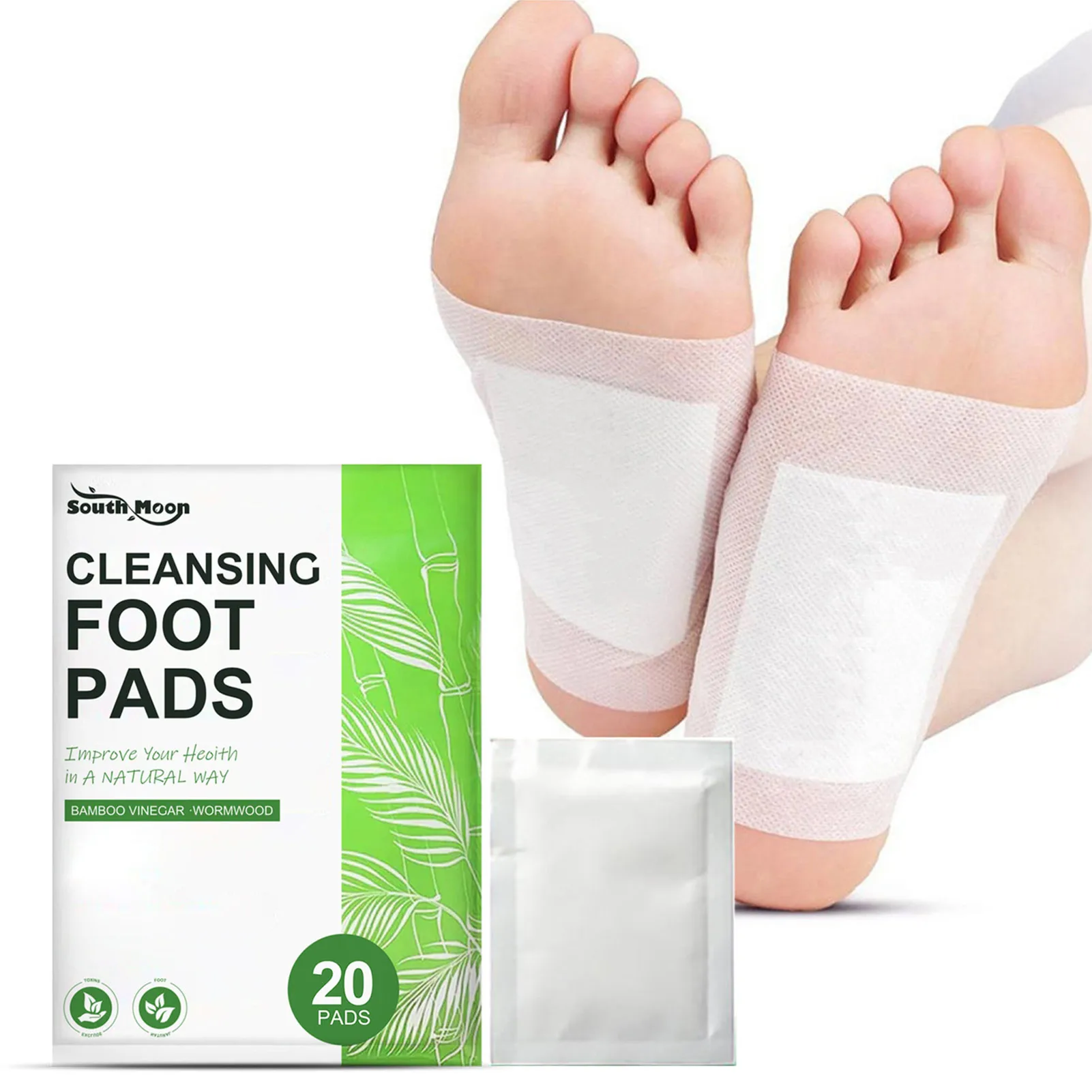 

Cleansing Foot Pads 10/20/30 Pcs Foot Patches Breathable Foot Patch Adhesive Sheets For Relaxation Relieve Stress Improve Sleep