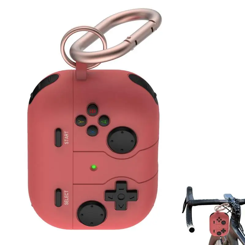 

Case For Earphone Silicone Wireless Earphones Anti-scratch Gamepad Shape Anti-drop Protective Cover For Headphones With Hook