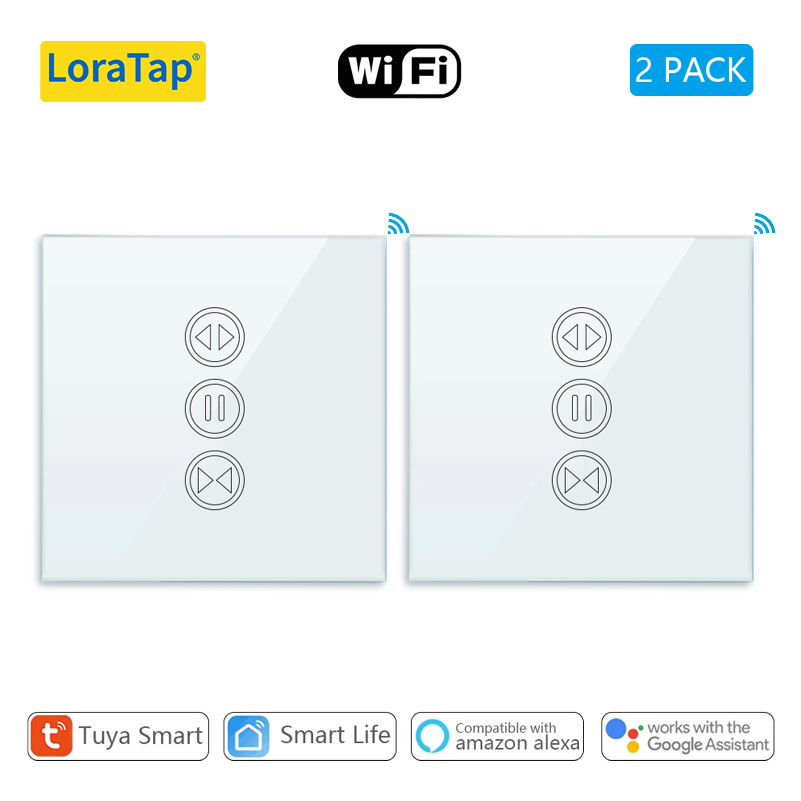 

Tuya Wi-Fi выключатель штор для роллет LoraTap