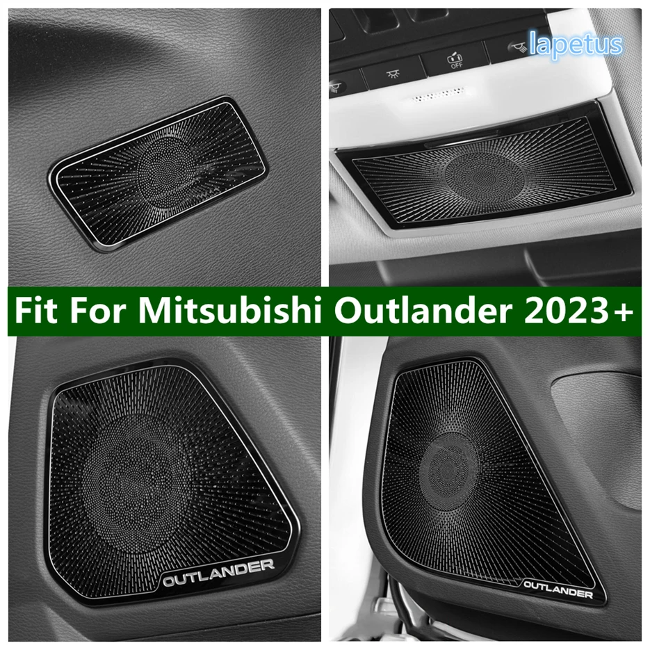 

Side Door Speaker Roof Read Light Lamp Dashboard Air Vent Cover Trim For Mitsubishi Outlander 2023 2024 Car Accessories Interior