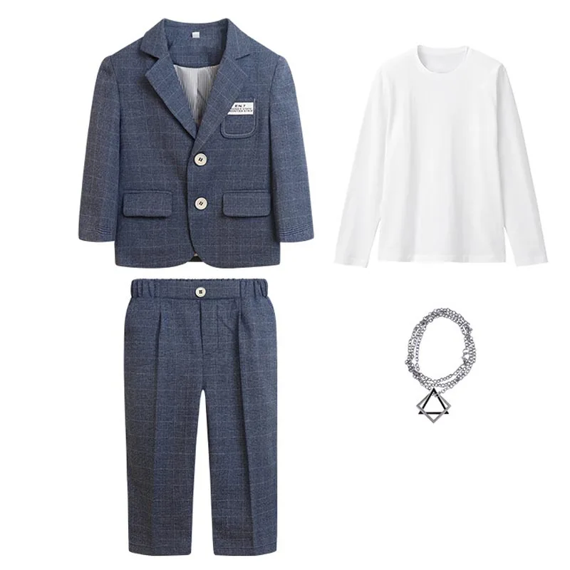 Детские костюмы повседневная школьная форма для мальчиков наряды выступлений на