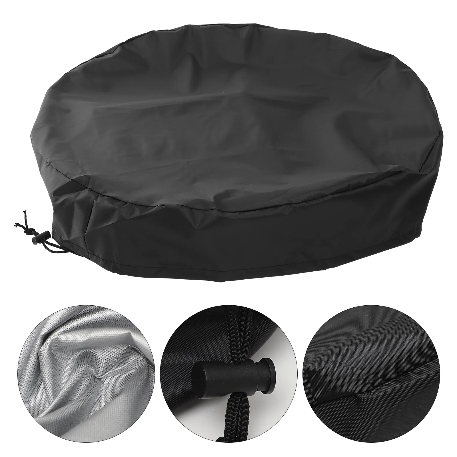 

Cover Drum Gallon Rain Water Lid Tank Accessories Bucket Truck Storage Cloth Lids Replacement Screen Netting Collection Filter