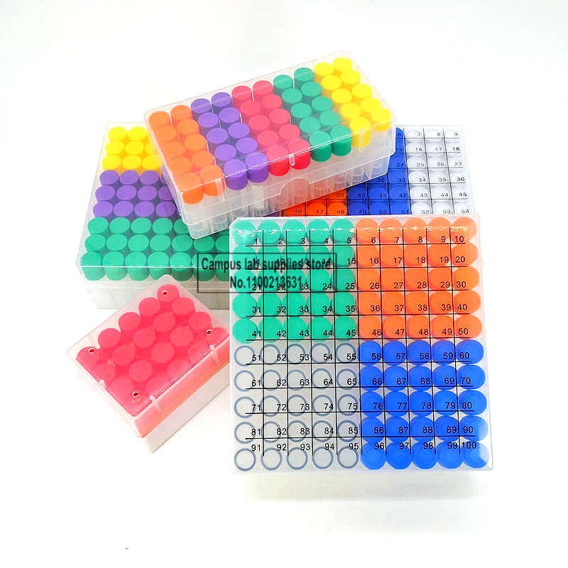 

Пластиковая коробка для хранения криотов с трубками 1,8 мл/5 мл