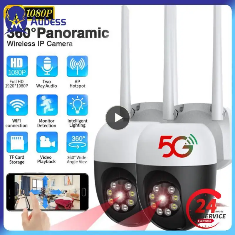 

1/2/3PCS Surveillance Camera Support App Alarm Motion Detection Wifi Outdoor Ptz Cam Two Way 1080p Wireless Ip Camera