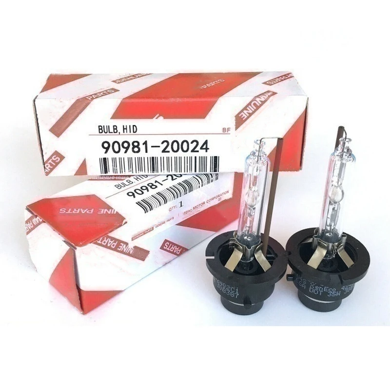 2 шт. Ксеноновые лампы для фар D4S 6000K Lexu-s Toyot-a OEM 42402 66440