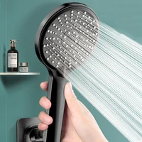 power shower head high pressure support toilet hygienic shower head black water saving filter ducha alcachofa home accessories