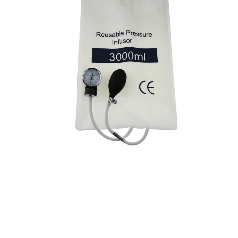 Инфузионный мешок под давлением 4 размера 500 мл 1000 3000 5000 с клапаном и колбуком для