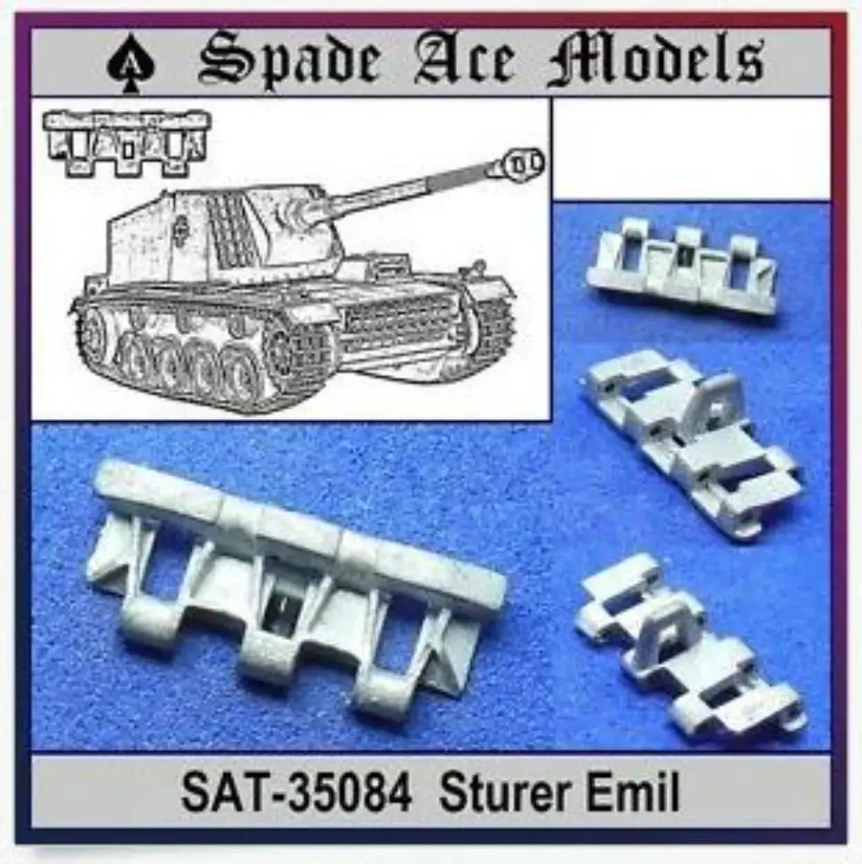 

Spade Ace Models SAT-35084 1/35 Scale Metal Track For Germany Sturer Emil