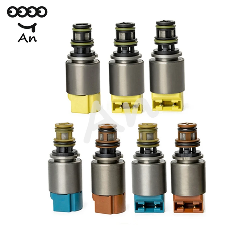 6HP21 6HP28 ZF6HP21 ZF6HP28 электромагнитный клапан коробки передач 7 комплект для Audi A6 A8 Q7 BMW