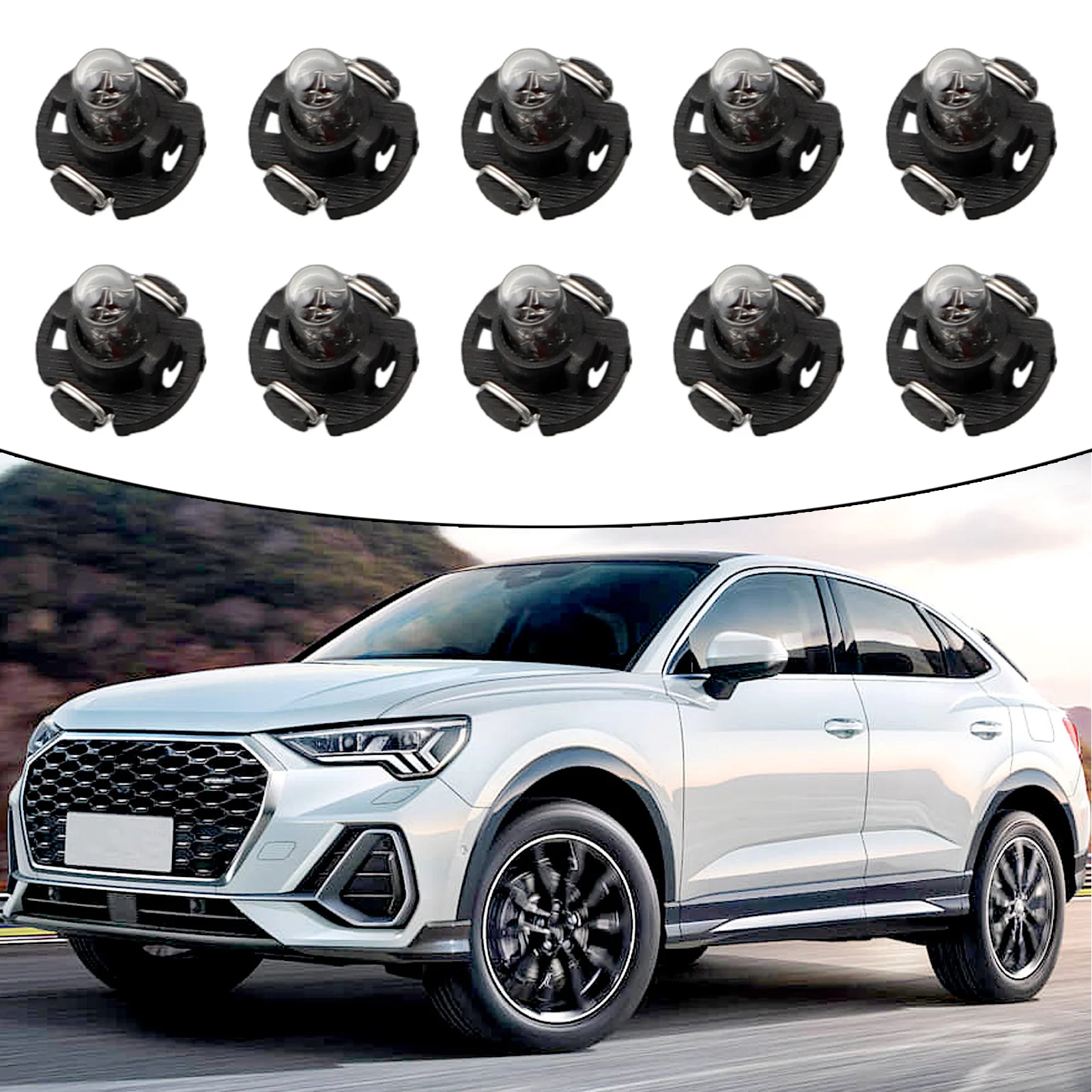 5 шт./10 шт. T3 T4.2 светодиодные лампы для салона автомобиля теплые индикаторные 12 В