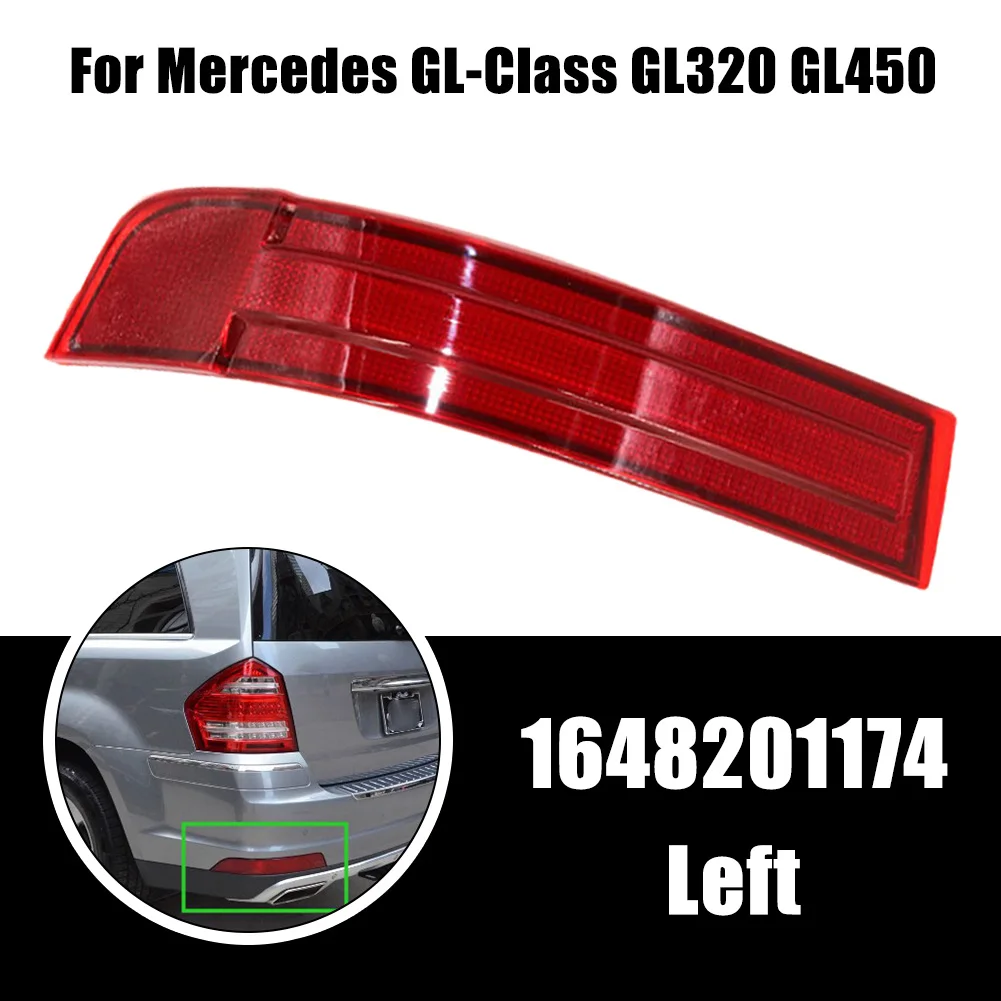 

Left Rear Bumper Reflector Light For Mercedes GL-Class GL320 GL450 #1648201174 Car Accessories High Quality Bumper Mirror Lights