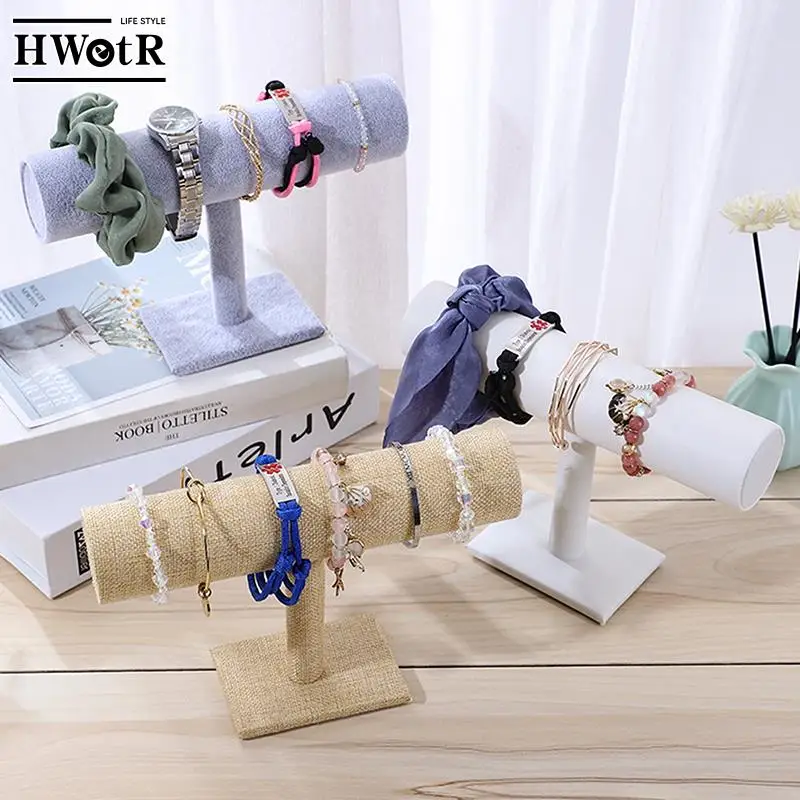 

Bracelet Watch Jewelry Stand T-Bracelet Chain Watch Jewelry Display Stand Turban Hair Clip Headdress Storage Rack