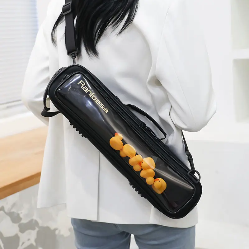 

Thicken Flute Storage Bag for Beginners Solid Color Soft Water Repellent Fabric Portable Woodwind Musical Instrument Accessories