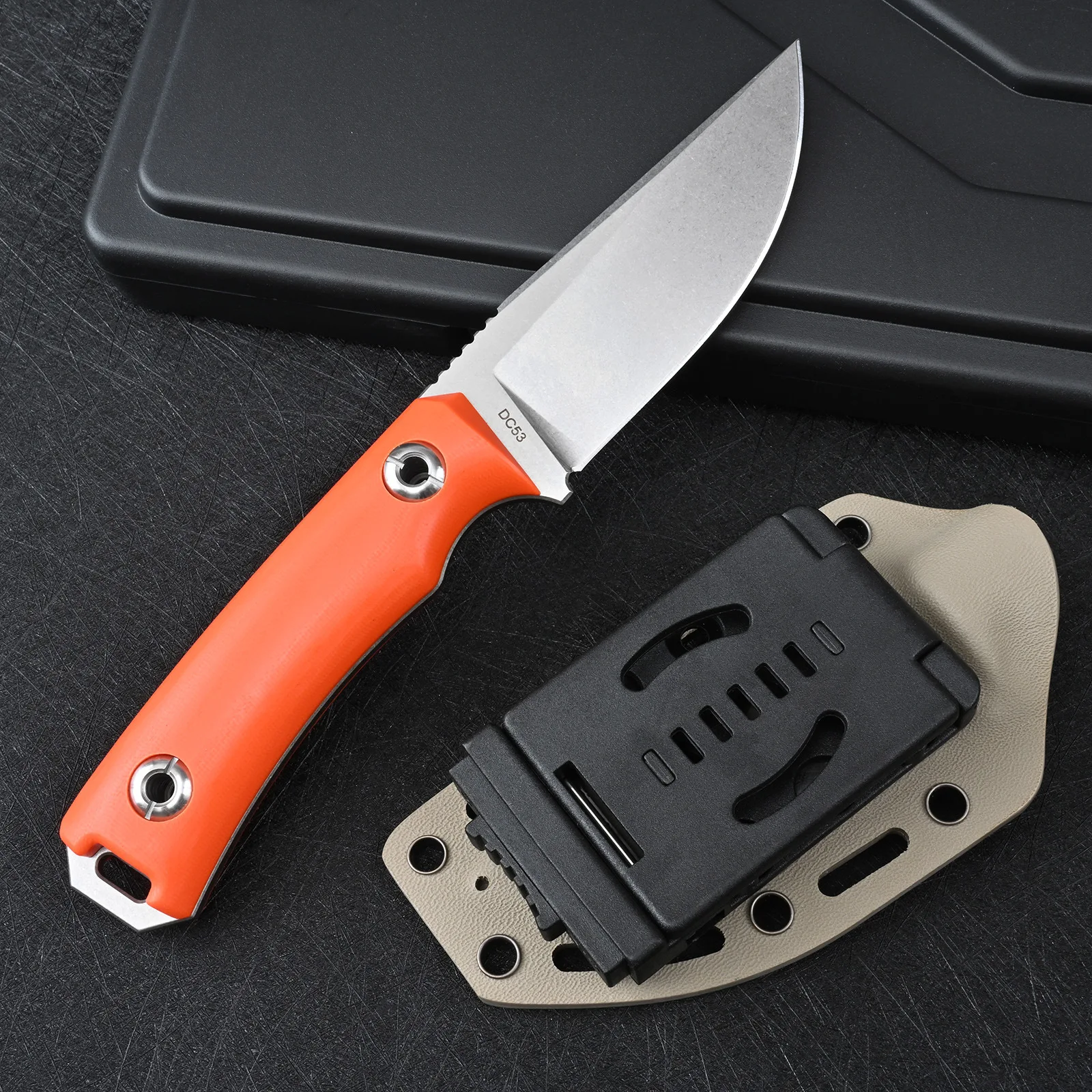 DC53 Стальной тактический нож с фиксированным лезвием уличный