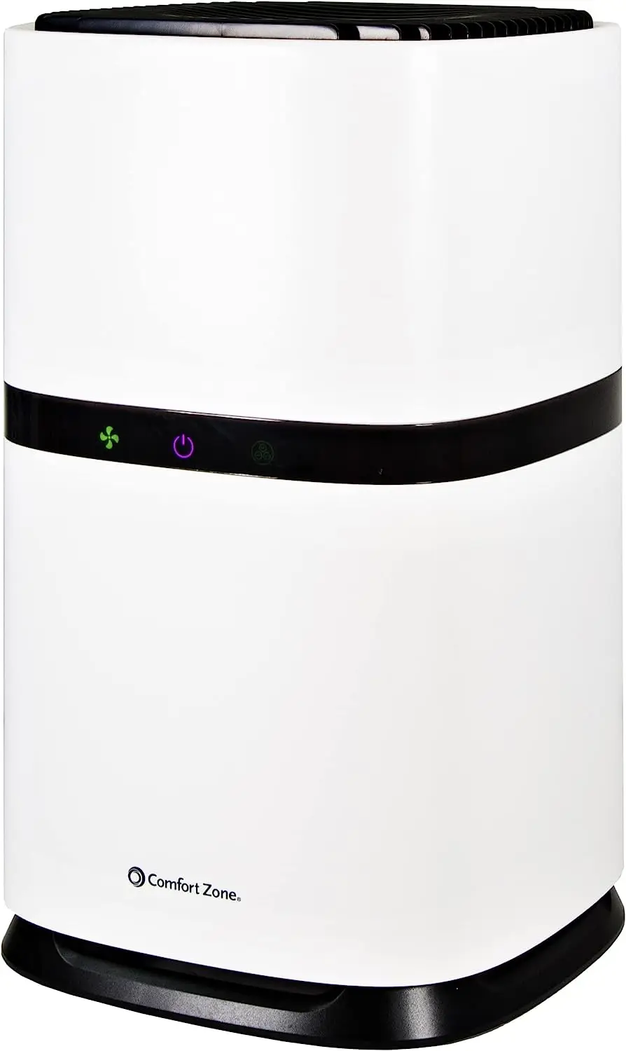 

CZAP102WT H13 Clean Compact HEPA Air Purifier, 12-hour Timer, 150-square feet, Removes Allergens, Dust, and Pollutants, Promotes
