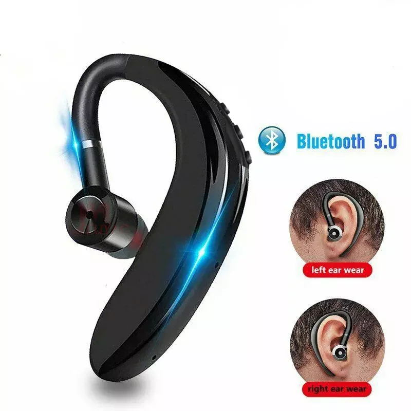 

Wireless earphones with microphone for all smartphones, hands-free sports headphones with Bluetooth connection and microphone