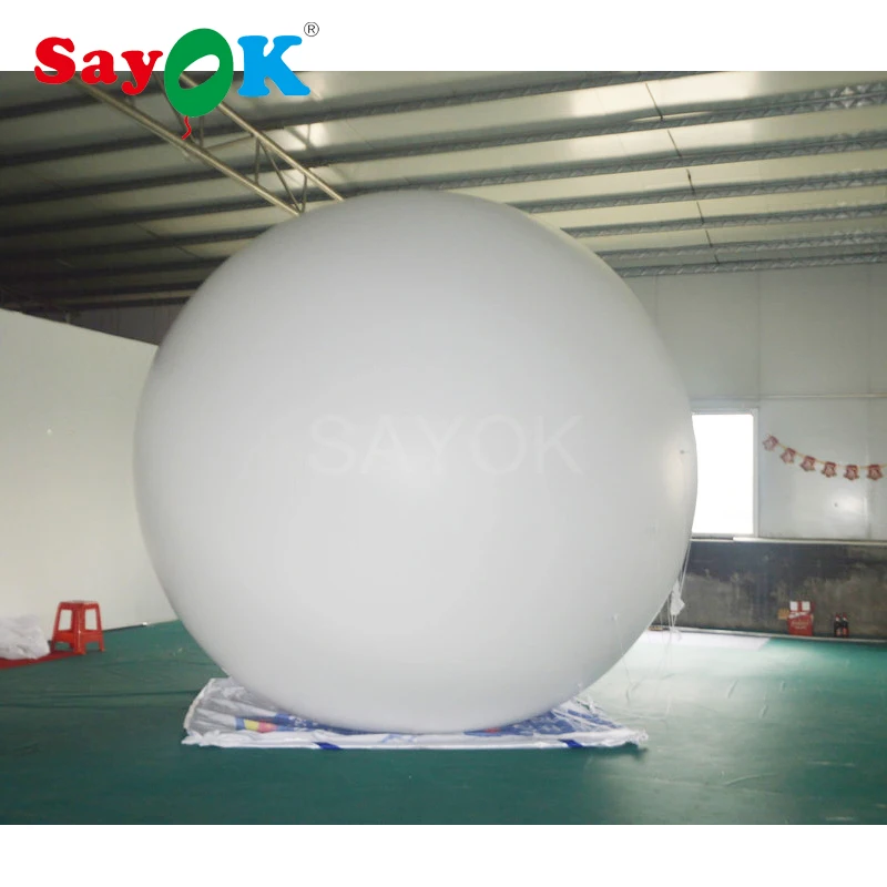 

SAYOK 4m Customized Inflatable Advertising Balloons Inflatable PVC Helium Balloon for Event Advertising Party