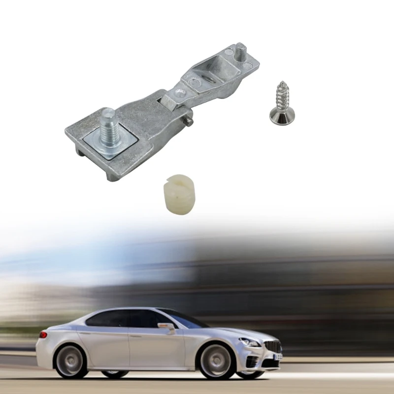 Совместим с Fiat 500 2014-2018Chrome наружная дверная ручка шарнирный комплект для ремонта