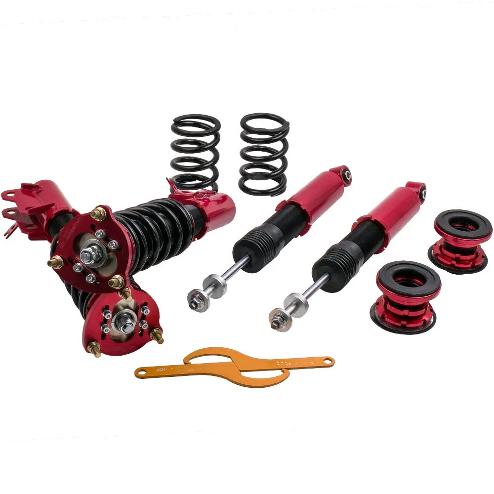 

Coilovers Kit For Honda Civic 2006-2011 Height Adjustable Shocks Struts Red Shock Absorbers Struts Suspenison