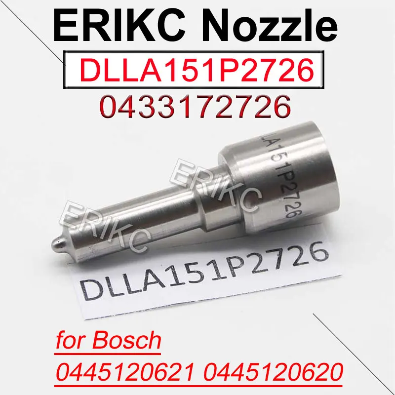 

DLLA151P2726, новый наконечник форсунки дизельного инжектора DLLA 151 P, бриллиантовый распылитель 2726 для Bosch FAW 0433172726 0445120621