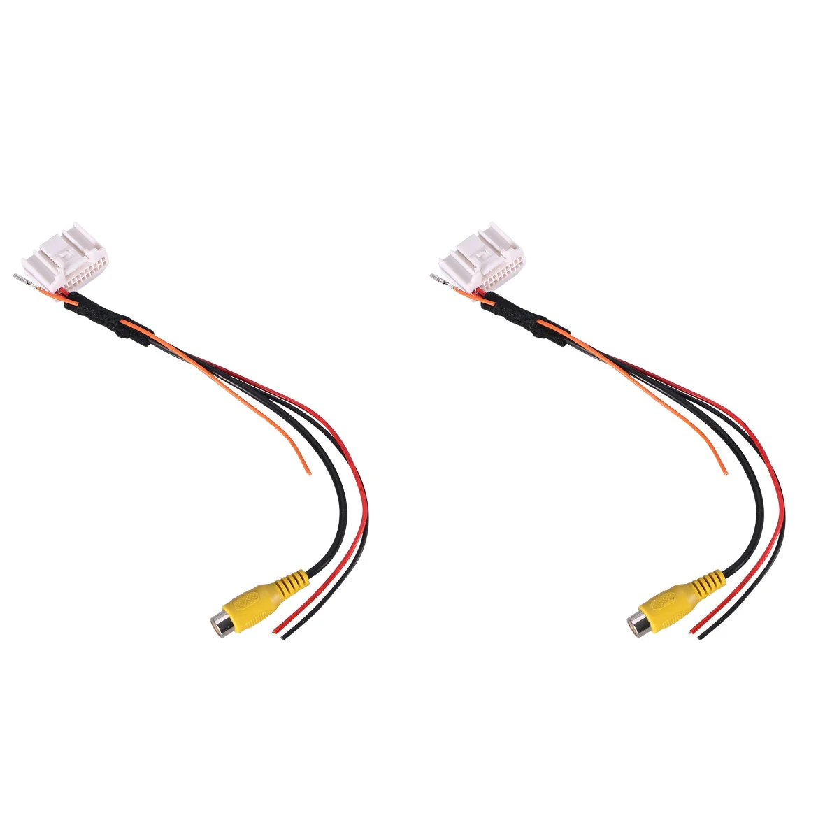 

2pcs Wiring Harness for 13 Car Stereo Connector Premium Car Accessory
