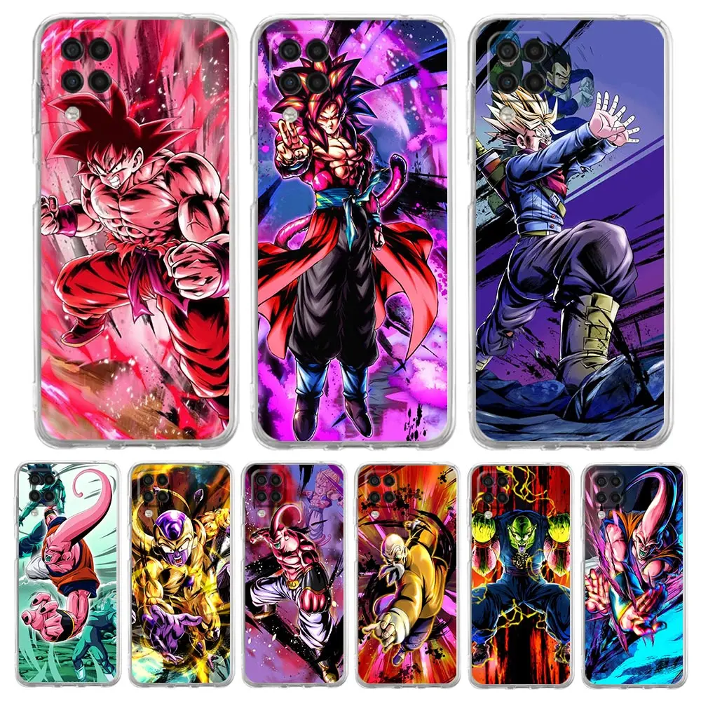 

Dragon Ball Goku Anime Cool Phone Case For Samsung Galaxy A51 A71 A21S A12 A11 A31 A41 A52S A32 A01 A03S A13 A22 5G Clear Cover