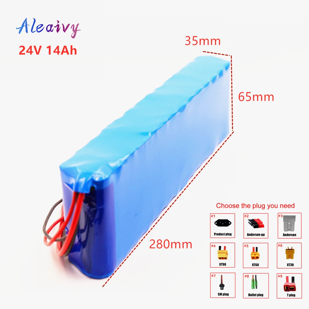 

24V battery 7S4P 14Ah 250w 350w lithium ion battery pack, used for electric bicycles, folding bicycles, electric scooters