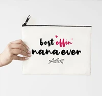 best mom print makeup bag printing canvas cosmetic bag organizer bag women multifunction beauty bag lady purses kawaii