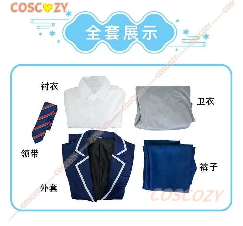 Игра Shinonome Akito, карнавальный костюм, парик для взрослых, унисекс, школьная форма, полный комплект, костюм на Хэллоуин, наряд Comic-Con по индивидуальному заказу (art.: 3920cbb802c67) - 3920cbb802c67